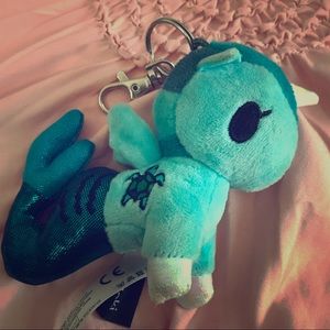 Tokidoki mermaid unicorn plush keychain